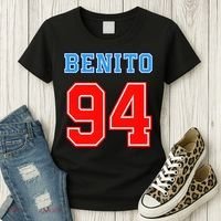 Team Benito 94 Jersey Number Women's T-Shirt thumb 3