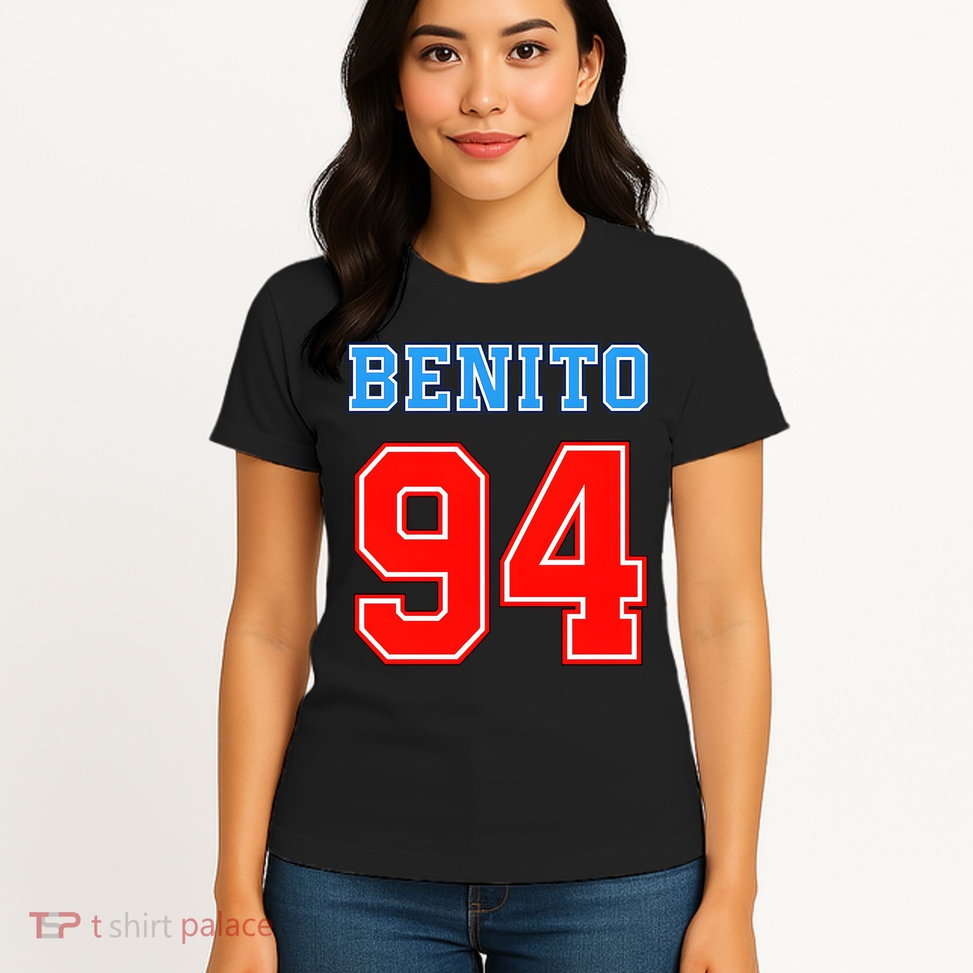 Team Benito 94 Jersey Number Women's T-Shirt