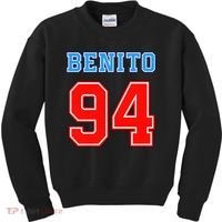 Team Benito 94 Jersey Number Kids Sweatshirt thumb 0