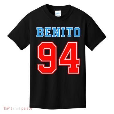 Team Benito 94 Jersey Number Kids T-Shirt