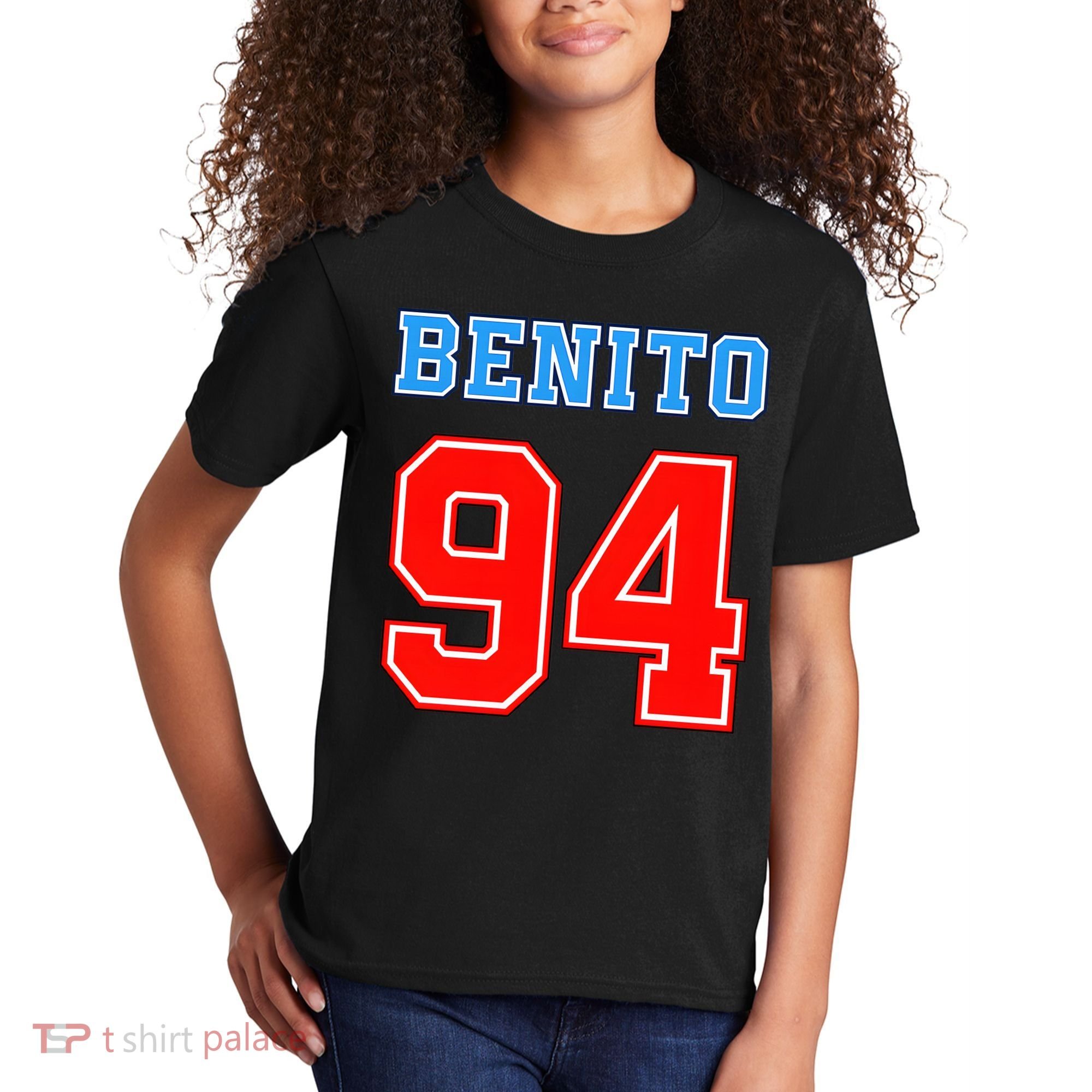 Team Benito 94 Jersey Number Kids T-Shirt