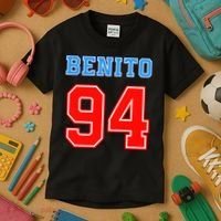 Team Benito 94 Jersey Number Kids T-Shirt thumb 3