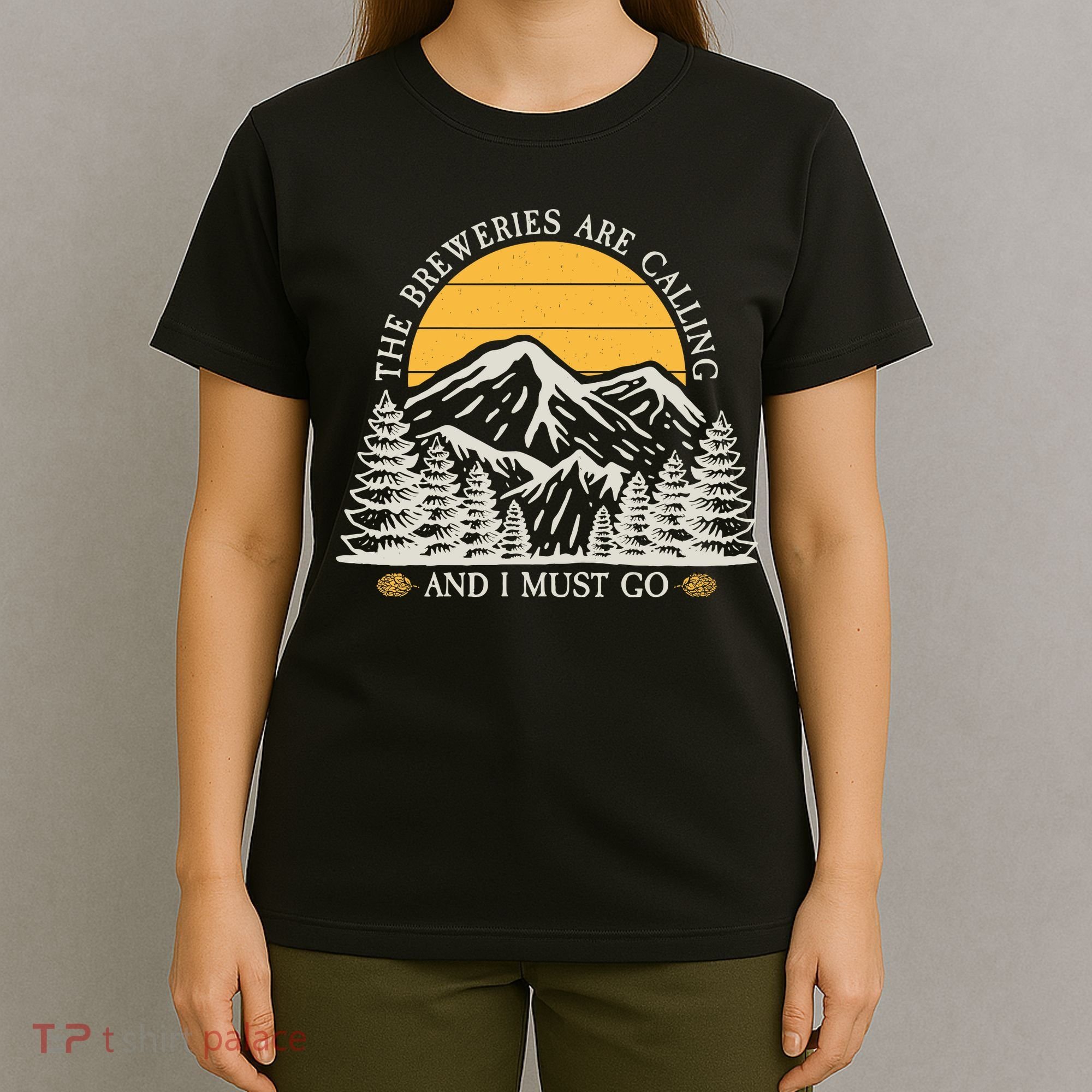 The Breweries Are Calling Funny Retro Vintage Brewery T-Shirt