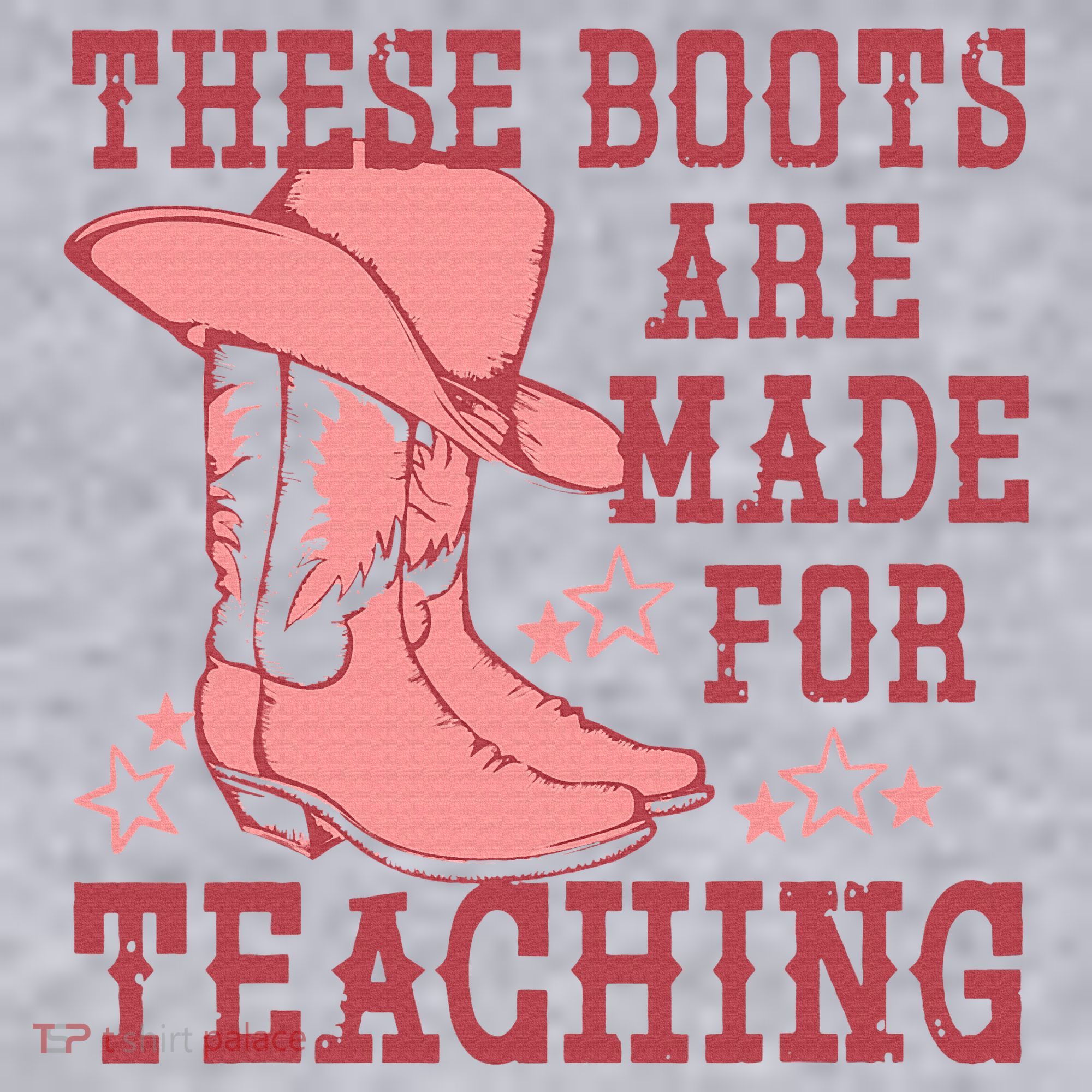These Boots Are Made For Teaching Boho Western Teacher Women's Sweatshirt