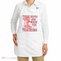 These Boots Are Made For Teaching Boho Western Teacher Apron thumb 2