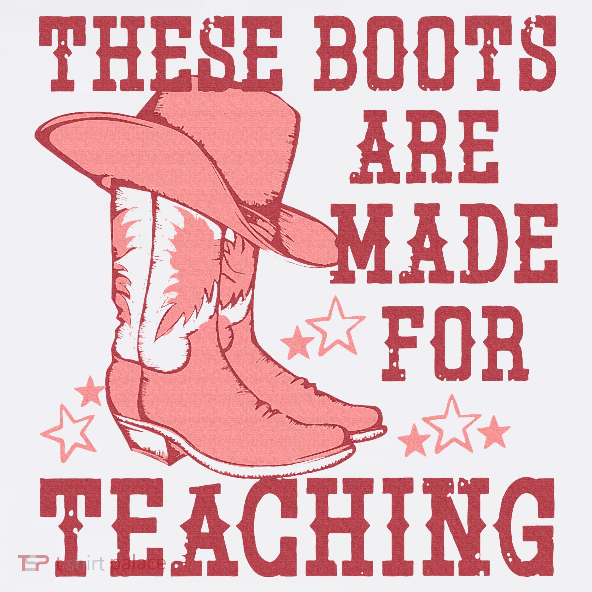 These Boots Are Made For Teaching Boho Western Teacher Ornament