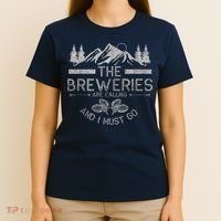 The Breweries Are Calling Craft Beer Gift Beer Lover T-Shirt thumb 4