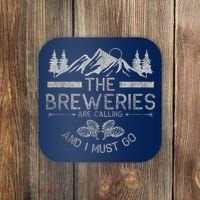 The Breweries Are Calling Craft Beer Gift Beer Lover Coaster thumb 0