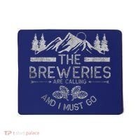 The Breweries Are Calling Craft Beer Gift Beer Lover Mousepad thumb 0