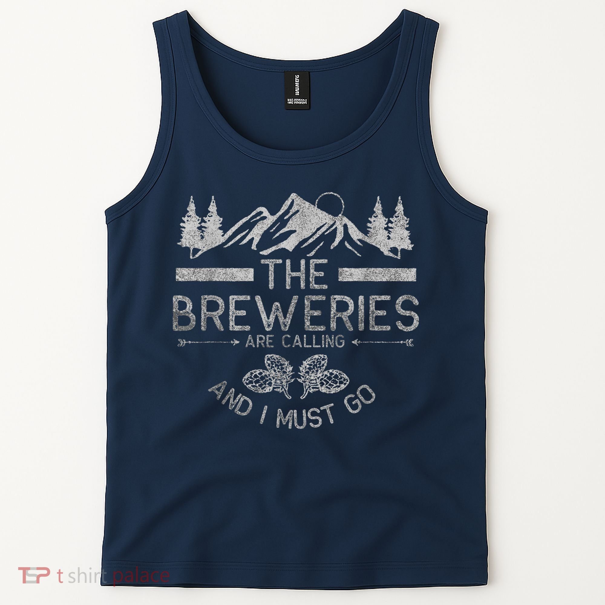 The Breweries Are Calling Craft Beer Gift Beer Lover Tank Top