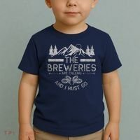 The Breweries Are Calling Craft Beer Gift Beer Lover Toddler T-Shirt thumb 2