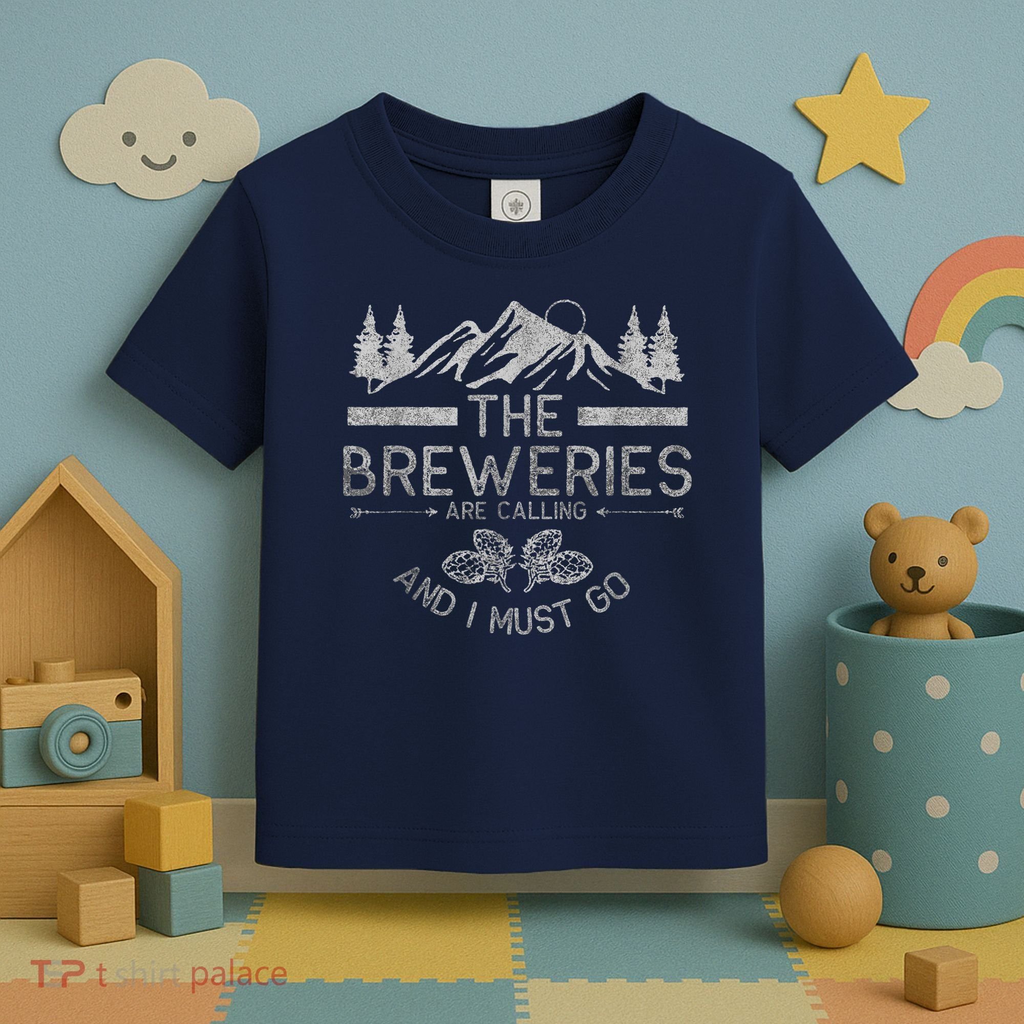 The Breweries Are Calling Craft Beer Gift Beer Lover Toddler T-Shirt