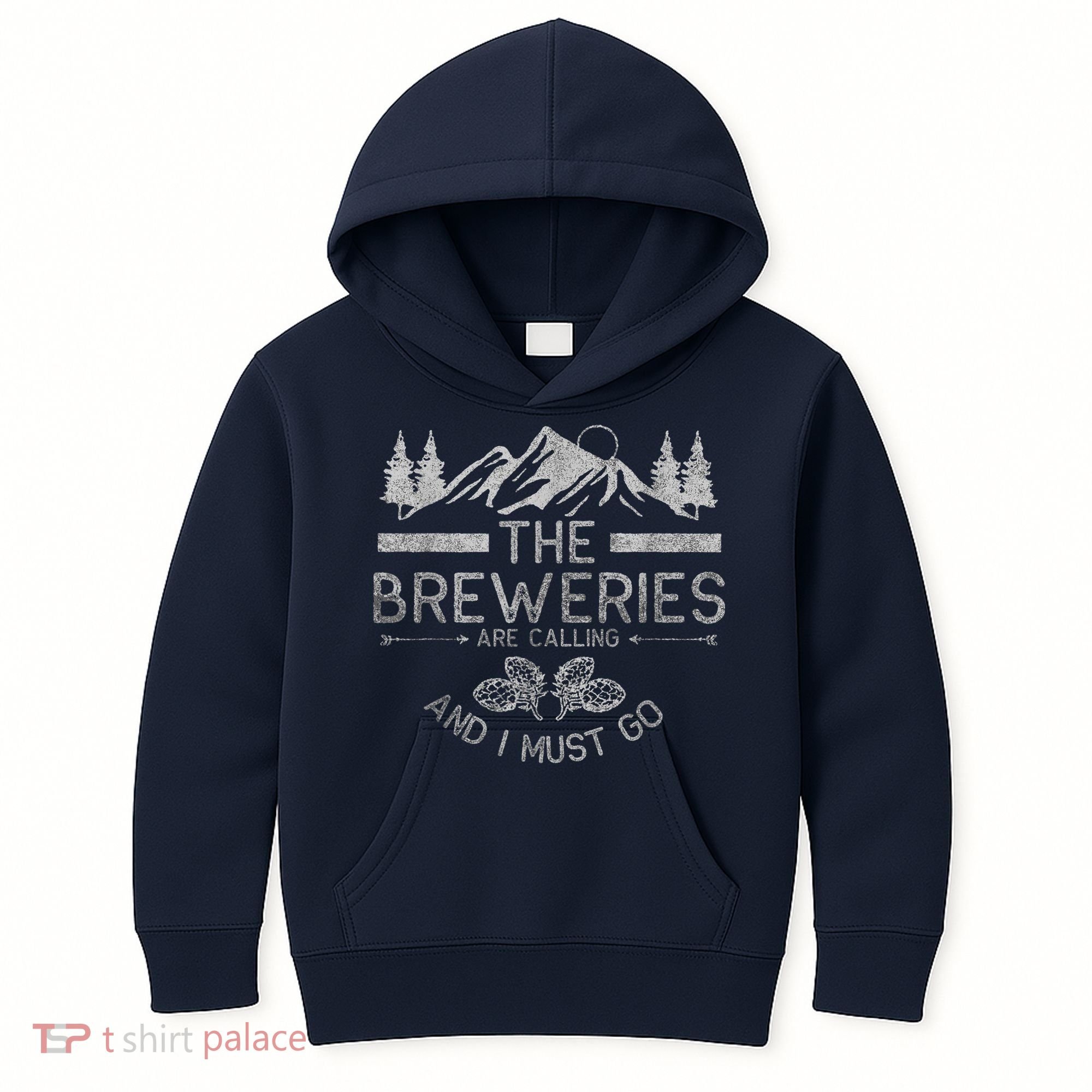 The Breweries Are Calling Craft Beer Gift Beer Lover Kids Hoodie