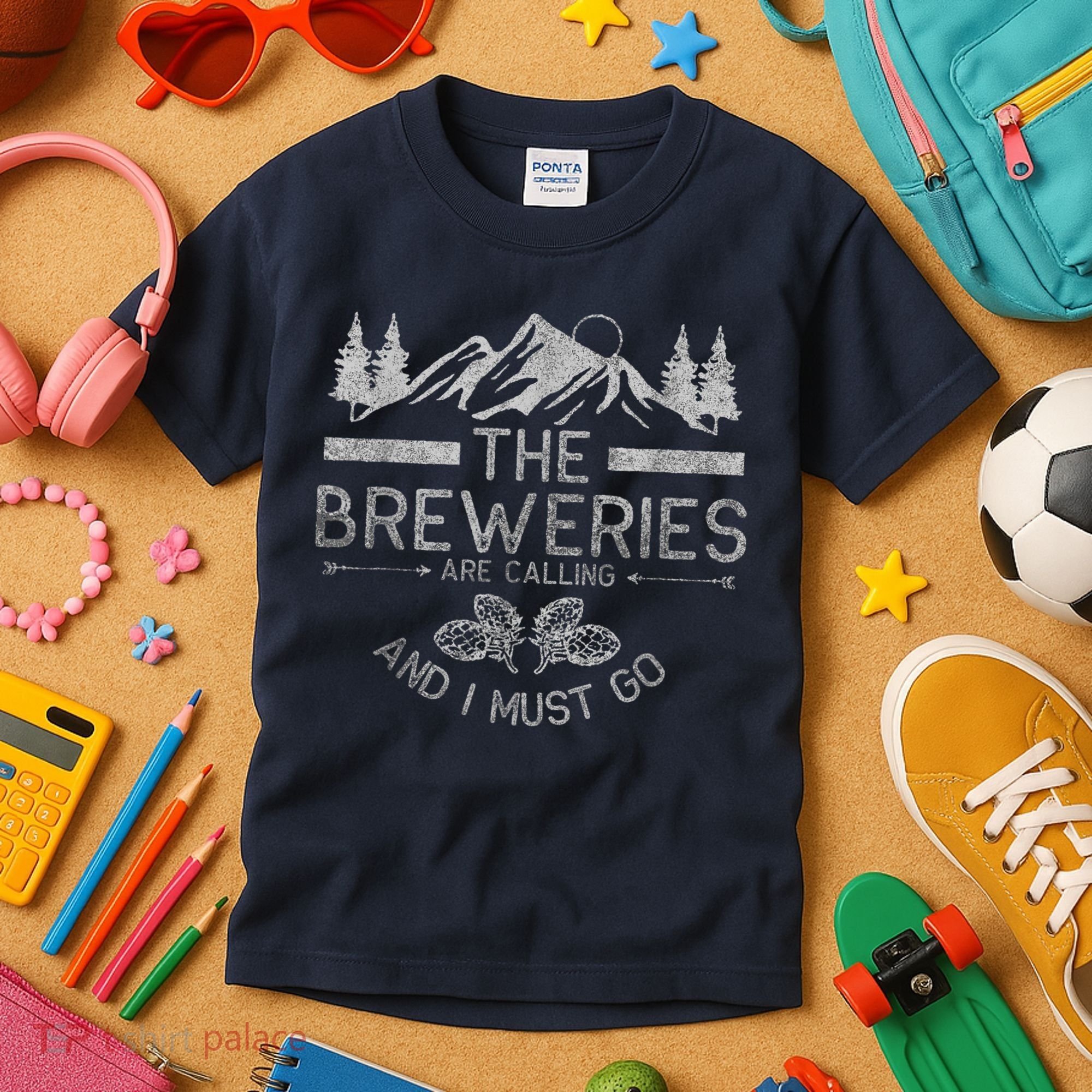 The Breweries Are Calling Craft Beer Gift Beer Lover Kids T-Shirt