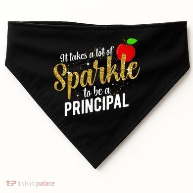 To Be A School Principal Appreciation Principal USA-Made Doggie Bandana