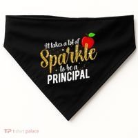 To Be A School Principal Appreciation Principal USA-Made Doggie Bandana thumb 0