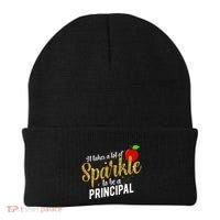 To Be A School Principal Appreciation Principal Beanie thumb 0