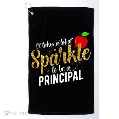 To Be A School Principal Appreciation Principal Golf Towel
