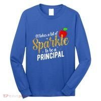 To Be A School Principal Appreciation Principal Long Sleeve Shirt thumb 0