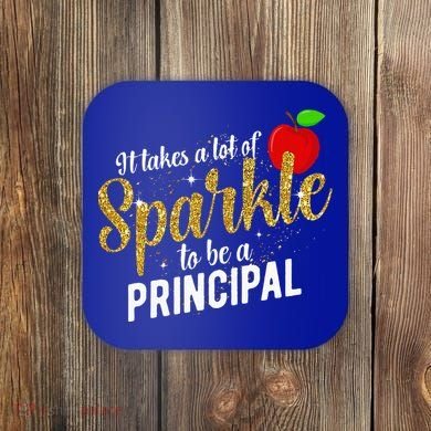 To Be A School Principal Appreciation Principal Coaster