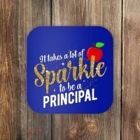 To Be A School Principal Appreciation Principal Coaster thumb 0