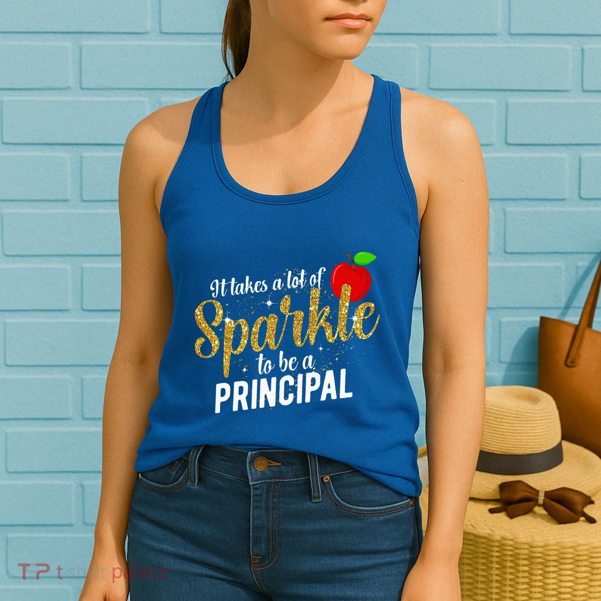 To Be A School Principal Appreciation Principal Women's Tank Top