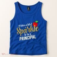To Be A School Principal Appreciation Principal Tank Top thumb 2