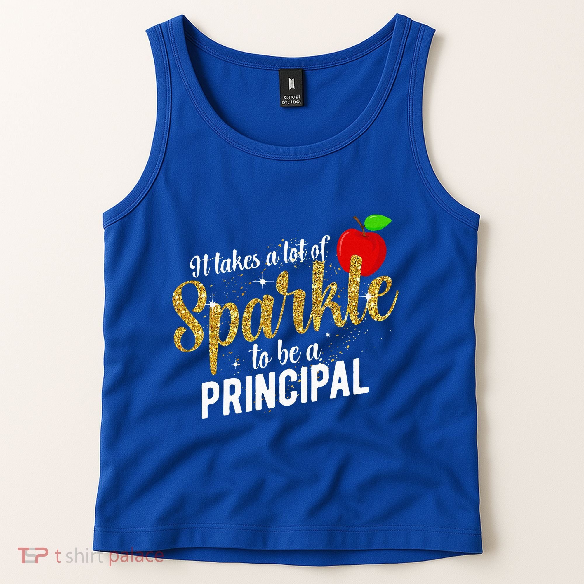 To Be A School Principal Appreciation Principal Tank Top
