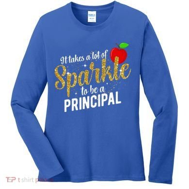 To Be A School Principal Appreciation Principal Women's Long Sleeve Shirt