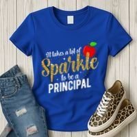To Be A School Principal Appreciation Principal Women's T-Shirt thumb 3