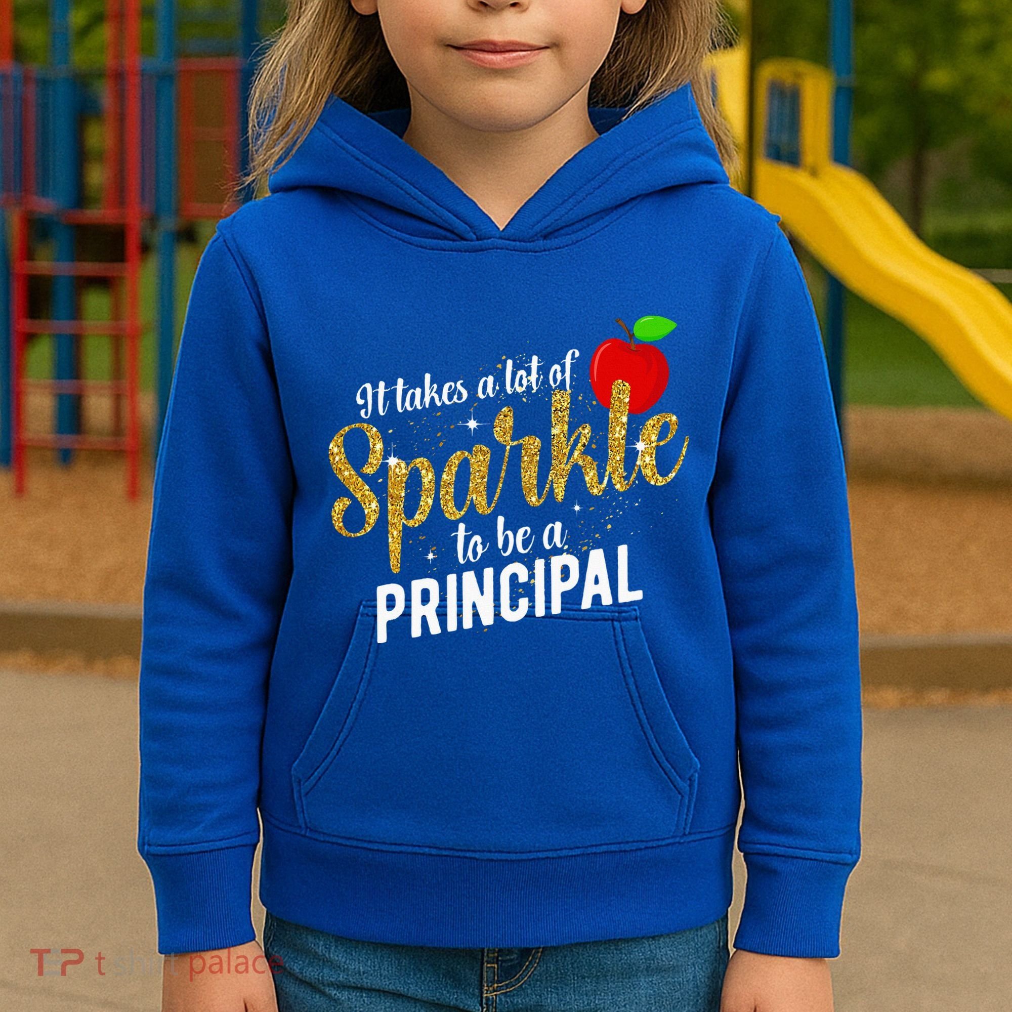 To Be A School Principal Appreciation Principal Kids Hoodie