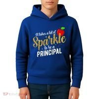 To Be A School Principal Appreciation Principal Kids Hoodie thumb 4