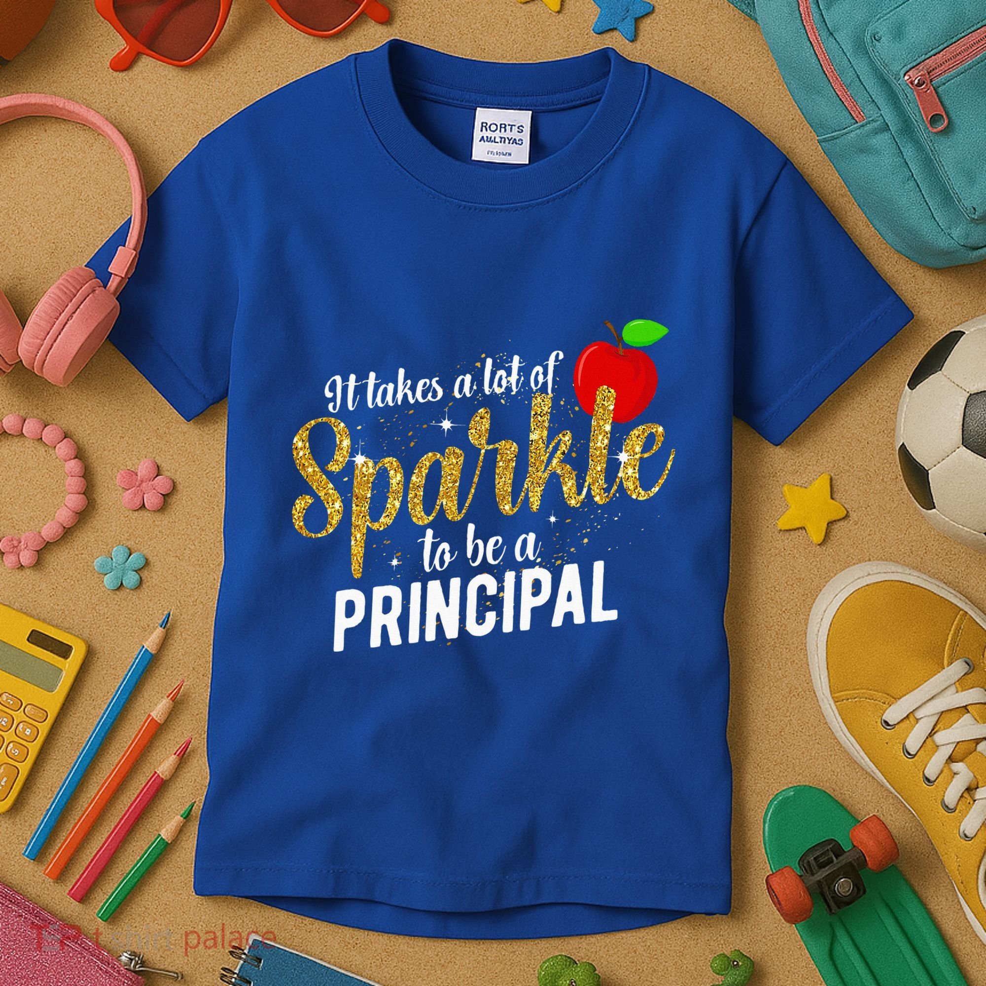 To Be A School Principal Appreciation Principal Kids T-Shirt
