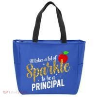 To Be A School Principal Appreciation Principal Tote Bag thumb 0