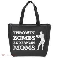 Throwing Bombs And Banging Moms Throwin Bombs Bangin Moms Tote Bag thumb 0