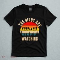 The Birds Are Watching Vintage Sunset T-Shirt thumb 5