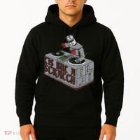 Tis But A Scratch Dj Knight Non Shall Drop The Beat Hoodie thumb 2