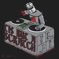 Tis But A Scratch Dj Knight Non Shall Drop The Beat Beanie thumb 2