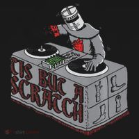 Tis But A Scratch Dj Knight Non Shall Drop The Beat Mousepad thumb 1