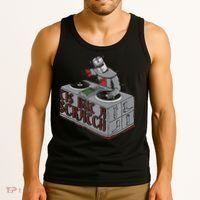 Tis But A Scratch Dj Knight Non Shall Drop The Beat Tank Top thumb 3