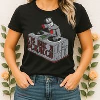 Tis But A Scratch Dj Knight Non Shall Drop The Beat Women's T-Shirt thumb 2