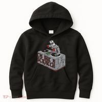 Tis But A Scratch Dj Knight Non Shall Drop The Beat Kids Hoodie thumb 0
