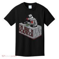 Tis But A Scratch Dj Knight Non Shall Drop The Beat Kids T-Shirt thumb 0