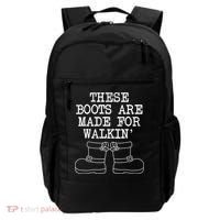 These Boots Are Made For Walkin Christmas Backpack thumb 0