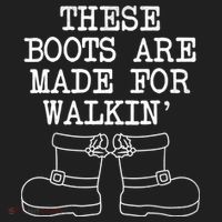 These Boots Are Made For Walkin Christmas Beanie thumb 2