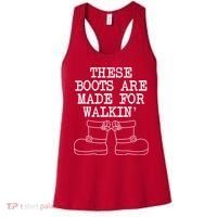 These Boots Are Made For Walkin Christmas Women's Tank Top thumb 0
