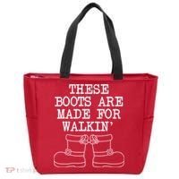 These Boots Are Made For Walkin Christmas Tote Bag thumb 0
