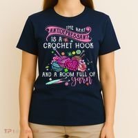The Best Antidepressant Is A Crochet Hook T-Shirt thumb 4