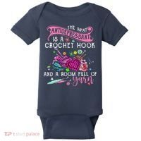 The Best Antidepressant Is A Crochet Hook Baby Bodysuit thumb 0
