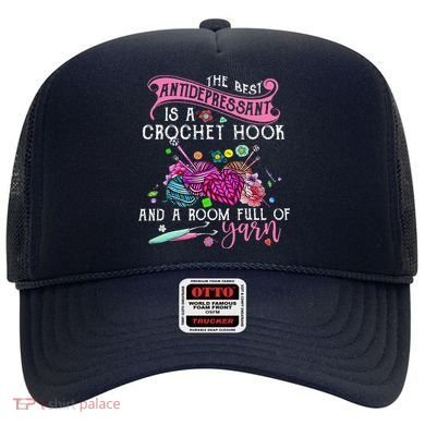 The Best Antidepressant Is A Crochet Hook Hat